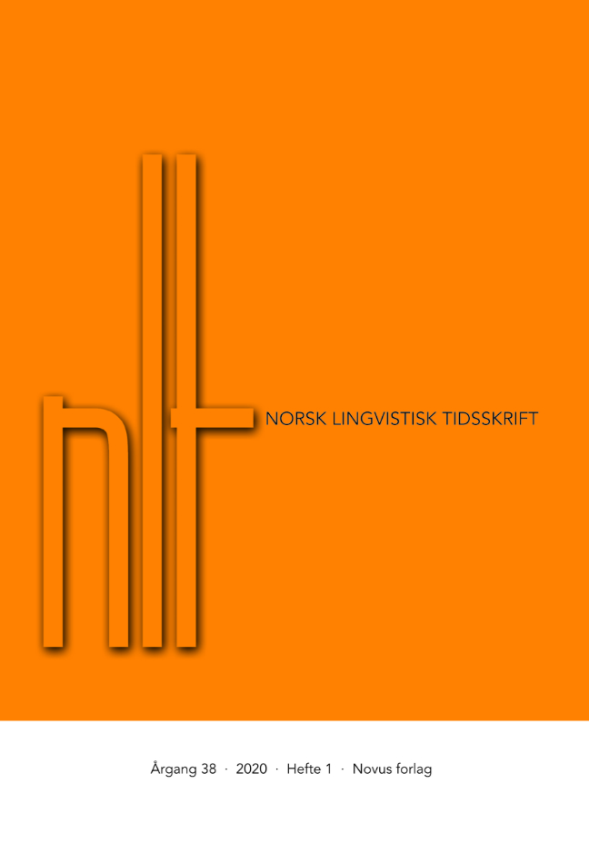 Omslag NLT 1-2020