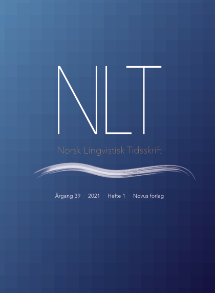 NLT 1-2021 Andrespråkstilegnelse